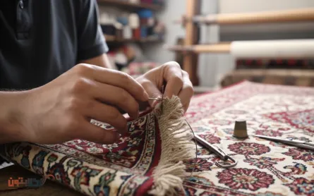 دوره مقدماتی رفوگری قالی